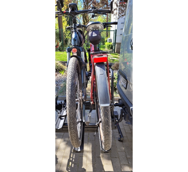 Bagażnik platforma rowerowa na hak SPINDER SL3 | przesuwny i składany